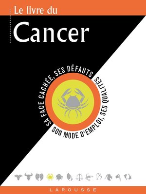 cover image of Le livre du Cancer